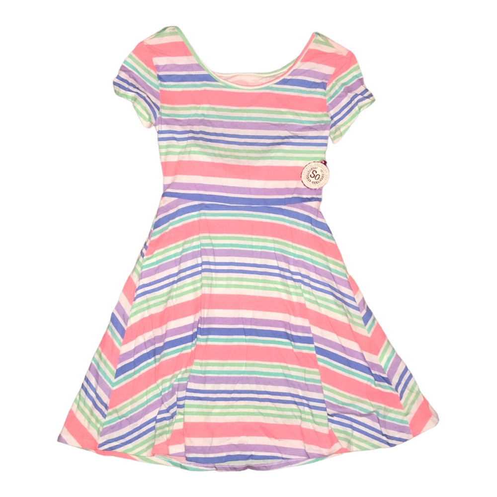 NWT SO Striped Dress